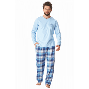 Key MNS 615 B23 Pánské pyžamo XXL modrá