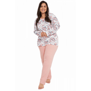 Taro Gardenia 3021 Z24 Dámské pyžamo plus size XXL ecru