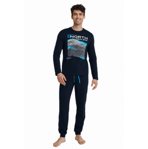 Henderson Icicle 40953-59X Pánské pyžamo M tmavě modrá