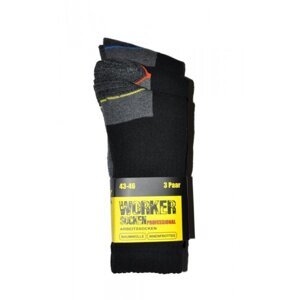 WiK 17181 Worker Professional A'3 Pánské ponožky 43-46 černá