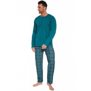 Cornette Arthur 458/252 Pánské pyžamo XL zelená