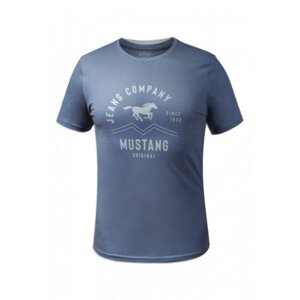 Mustang 4223-2100 Pánské tričko M grey melange