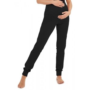 Taro 3058 Teplákové těhotenské kalhoty XL černá