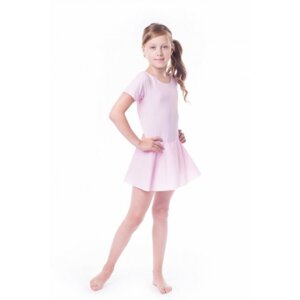 Gymnastický dres se sukní (B15) Shepa 158 světle růžová