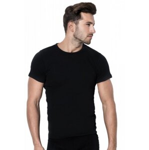 Pánské tričko Rossli MTP 001 krátký rukáv černá XL černá