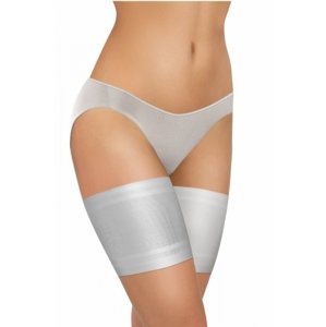 Sesto Senso Thigh Bands hladký bílý Pás na stehna 52/54 bílá