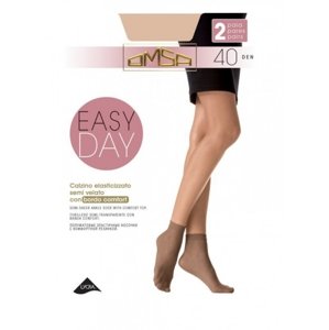 Omsa Easy Day 40 den A'2 Dámské ponožky Univerzální Nero