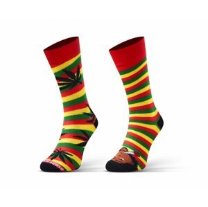 Sesto Senso Finest Cotton Duo Marihuanové Ponožky 39-42 vícebarevná