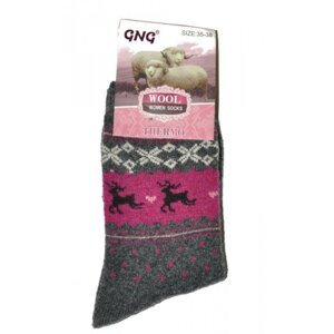 Ulpio GNG 3319 Thermo Wool Ponožky 35-38 mix barva-mix vzor