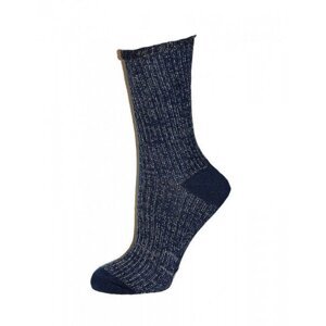 Milena Lurex 1023 Dámské ponožky 37-41 šedá