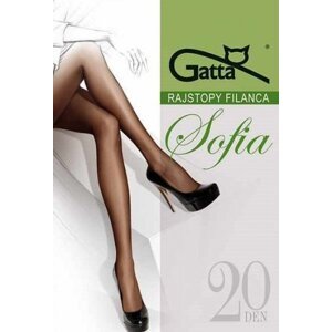 Gatta Sofia Elastil 20 den 2-S Punčochové kalhoty 2-S nero/černá