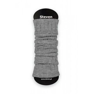 Steven 068 vlněné šedý melanž Návleky One size šedá
