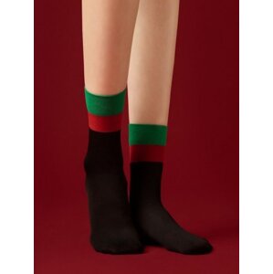 Fiore G 1121 Jingle Dámské ponožky Univerzální black