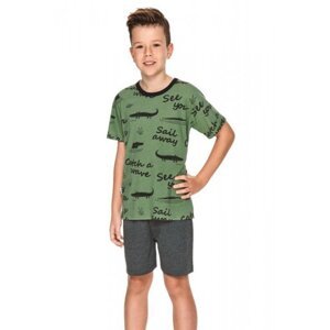 Taro Luka 2745 Chlapecké pyžamo 122 zelená