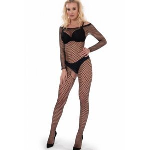 Sesto Senso Fashion Line BDS 006 Bodystocking L/XL černá