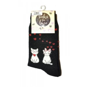 WiK 37718 Socks For Love Dámské ponožky 35-38 melanž