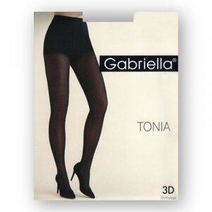 Gabriella Tonia 275 nero Punčochové kalhoty 4 černá