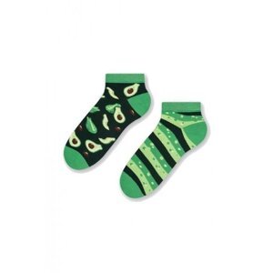 More Avocado 034-A023 tmavě zelené Dámské ponožky 35/38 tmavě zelená