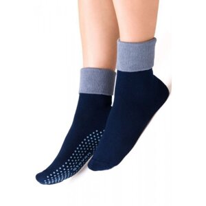 Steven abs 126 tmavě modré-jeans Dámské ponožky 38/40 tmavě modrá