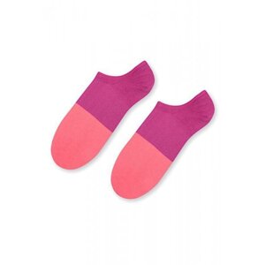 More 113 036 Two colours růžové/fialové Dámské kotníkové ponožky 35/37 Mix