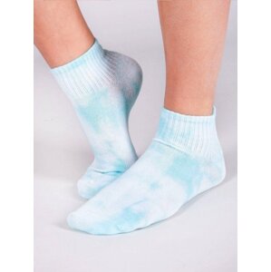 YO! SKS-0091U Dámské kotníkové ponožky 35-38 mix barva