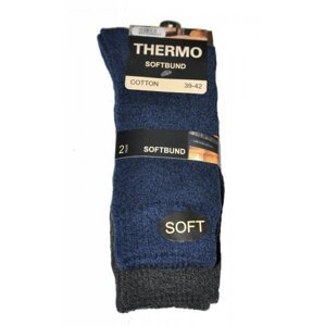 WiK 23402 Thermo Softbund Pánské ponožky 43-46 černá