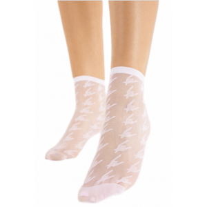Fiore Rita 20 Den White Dámské ponožky Univerzální white