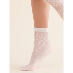 Gabriella Ebi 569 béžové Dámské ponožky One size Beige