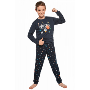 Cornette Young Boy 966/141 Mars 134-164 Chlapecké pyžamo 158-164 tmavě modrá