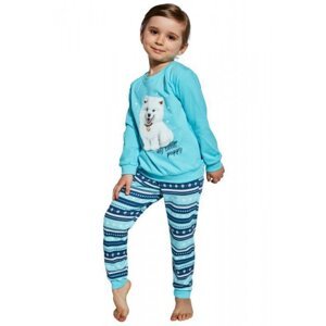 Cornette Sweet puppy 594/166 Dívčí pyžamo 116 modrá