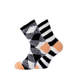 WiK 37624 Cosy A'2 Dámské ponožky 35-42 grafitová (tmavě šedá)