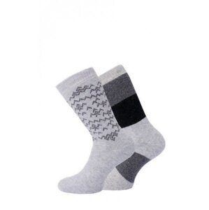 WiK 20663 Outdoor Thermo A'2 Ponožky 39-42 šedá-černá