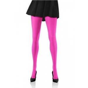 Sesto Senso Hiver 40 DEN Punčochové kalhoty pink neon XL Neon Pink (neonovo-růžová)