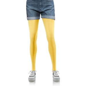 Sesto Senso Hiver 40 DEN Punčochové kalhoty žluté 3 žlutá
