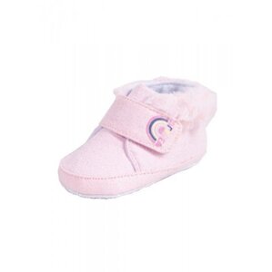 YO! OBO-0019G Girl 0-12 měsíců Dětské boty 6-12 miesięcy světle růžová