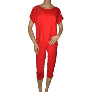 De Lafense 740 Velar Dámské pyžamo XXL červená