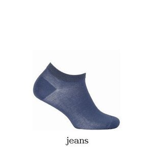 Wola Soft Cotton W31.060 6-11 lat Hladký ponožky  30-32 navy/odstín tmavě modré