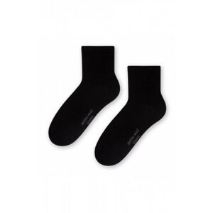 Steven art.130 Natural Merino Wool Ponožky 38-40 tmavě šedý melanž