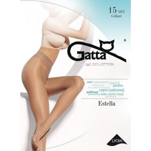 Gatta Estella 15 den Punčochové kalhoty 5-XL 5-XL Daino(béžová)