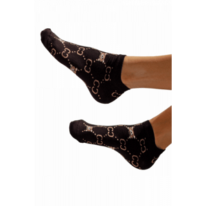 Milena 1146 CC Miśki Dámské kotníkové ponožky 37-41 béžová