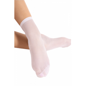 Fiore Anna 20 Den White Dámské ponožky Univerzální white