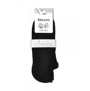 Steven art.157 Supima Kotnikové ponožky 35-37 černá