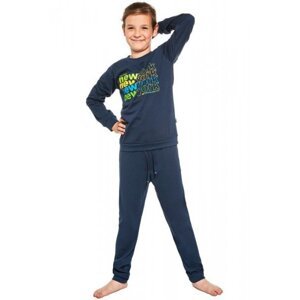 Cornette New York 267/151 Chlapecké pyžamo 164 tmavě modrá