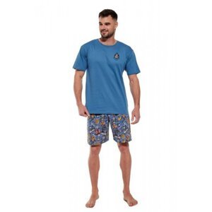 Cornette Pirates2 326/156 Pánské pyžamo M modrá