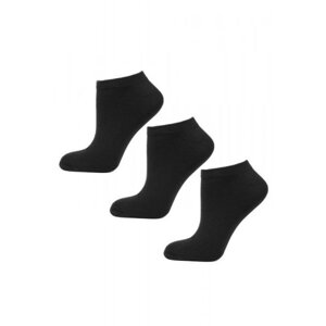 Moraj BSK200-003 Bambus A'3 Pánské kotníkové ponožky 43-45 černá