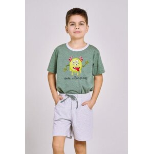 Taro Kieran 3202 104-116 L24 Chlapecké pyžamo 104 zelená/melanž