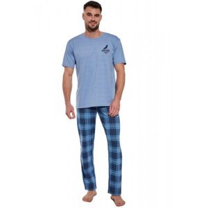 Cornette Canyon2 134/165 Pánské pyžamo XL modrá