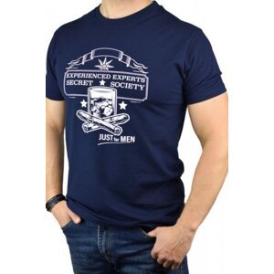 Noviti t-shirt TT 009 M 02 tmavě modré Pánské tričko 2XL tmavě modrá