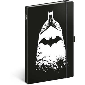Notes Batman, linkovaný, 13 × 21 cm,Vnitřní kapsa
