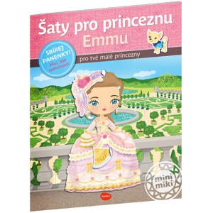 Šaty pro princeznu EMMU - Kniha samolepek